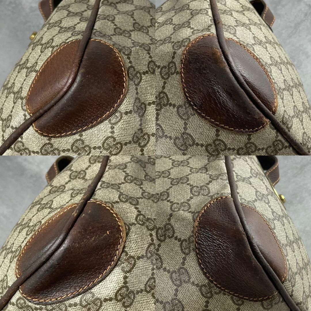 GUCCI - 美品✨GUCCI バンド ボストンバッグ gg シェリー PVC GUCCI - 美品✨GUCCI バンド ボストンバッグ gg シェリー PVC
