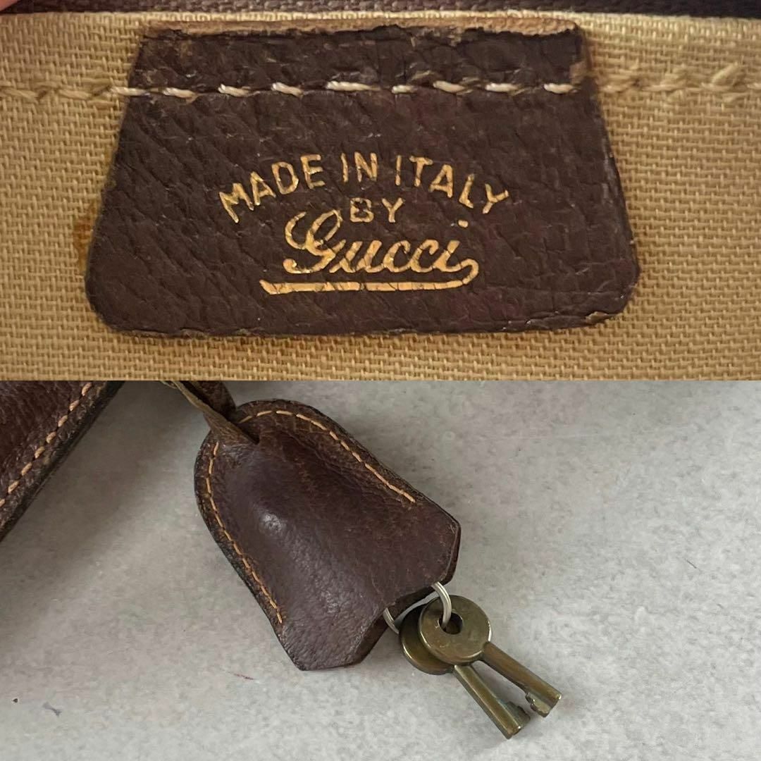 GUCCI - 美品✨GUCCI バンド ボストンバッグ gg シェリー PVC GUCCI - 美品✨GUCCI バンド ボストンバッグ gg シェリー PVC