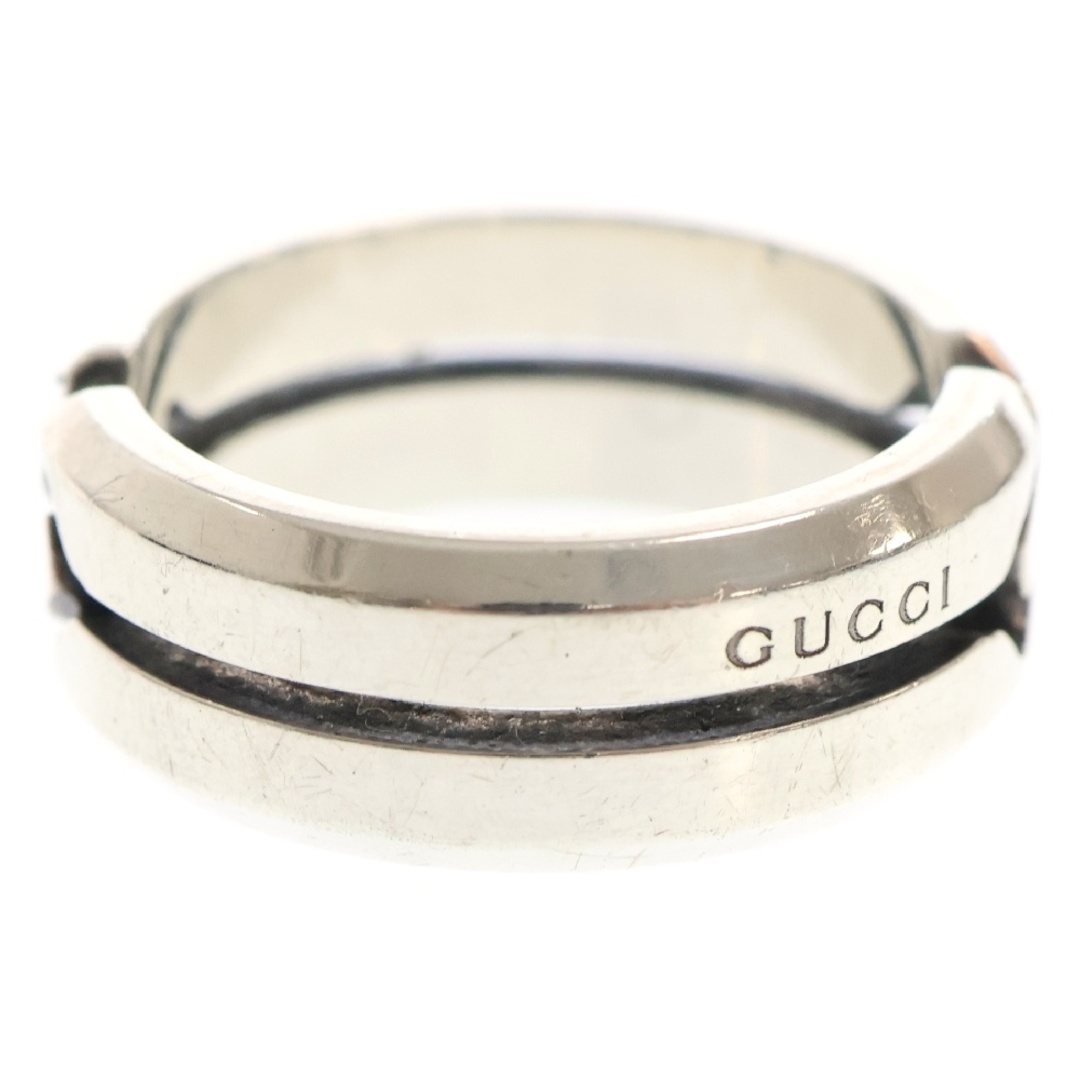 GUCCI - GUCCI グッチ Silver Ring 314011 ノットインフィニティ GUCCI - GUCCI グッチ Silver Ring 314011 ノットインフィニティ