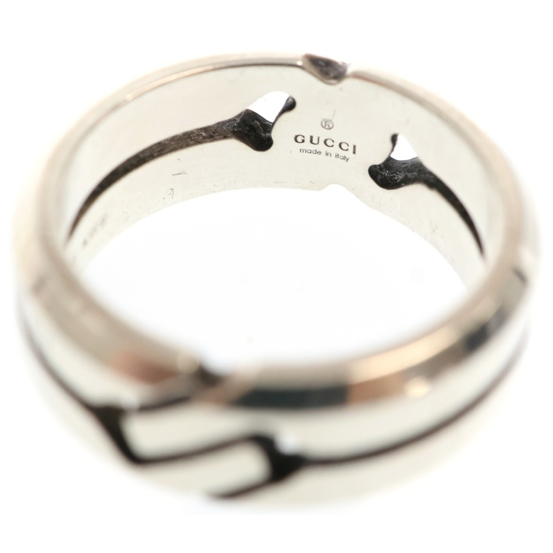 GUCCI - GUCCI グッチ Silver Ring 314011 ノットインフィニティ GUCCI - GUCCI グッチ Silver Ring 314011 ノットインフィニティ