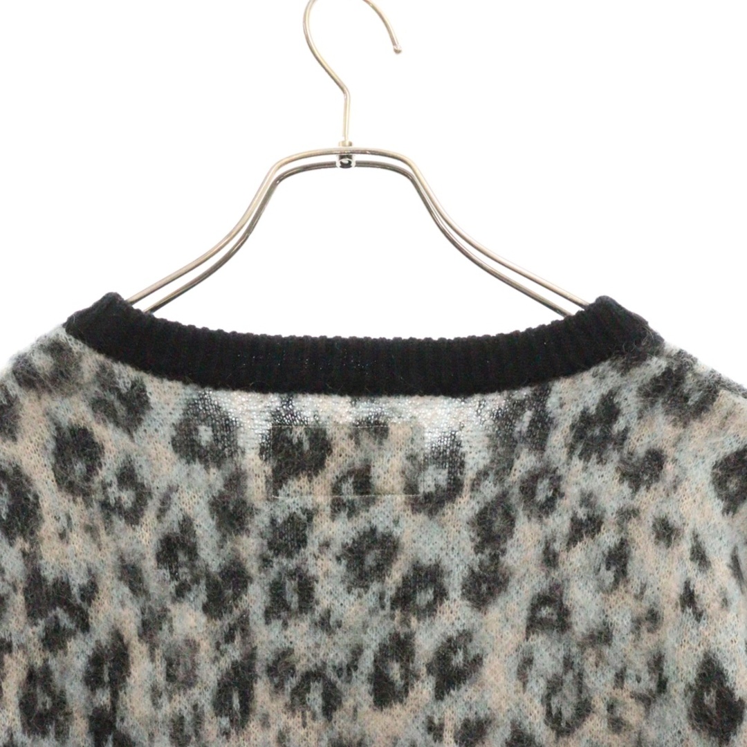 WACKO MARIA - WACKO MARIA ワコマリア LEOPARD MOHAIR CREW WACKO MARIA - WACKO MARIA ワコマリア LEOPARD MOHAIR CREW