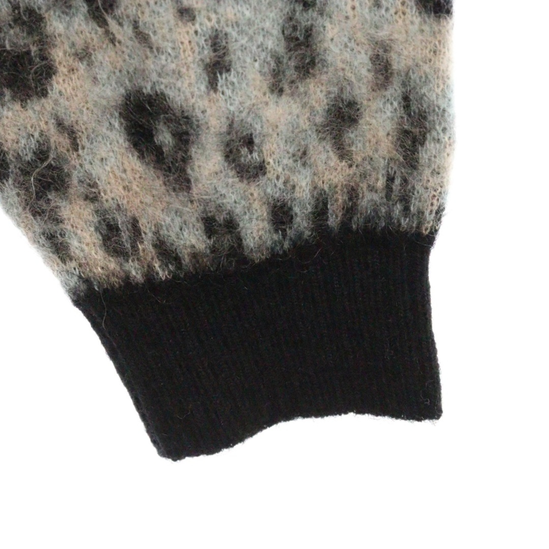 WACKO MARIA - WACKO MARIA ワコマリア LEOPARD MOHAIR CREW WACKO MARIA - WACKO MARIA ワコマリア LEOPARD MOHAIR CREW