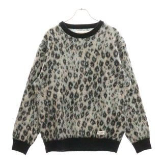 WACKO MARIA - WACKO MARIA ワコマリア LEOPARD MOHAIR CREW WACKO MARIA - WACKO MARIA ワコマリア LEOPARD MOHAIR CREW