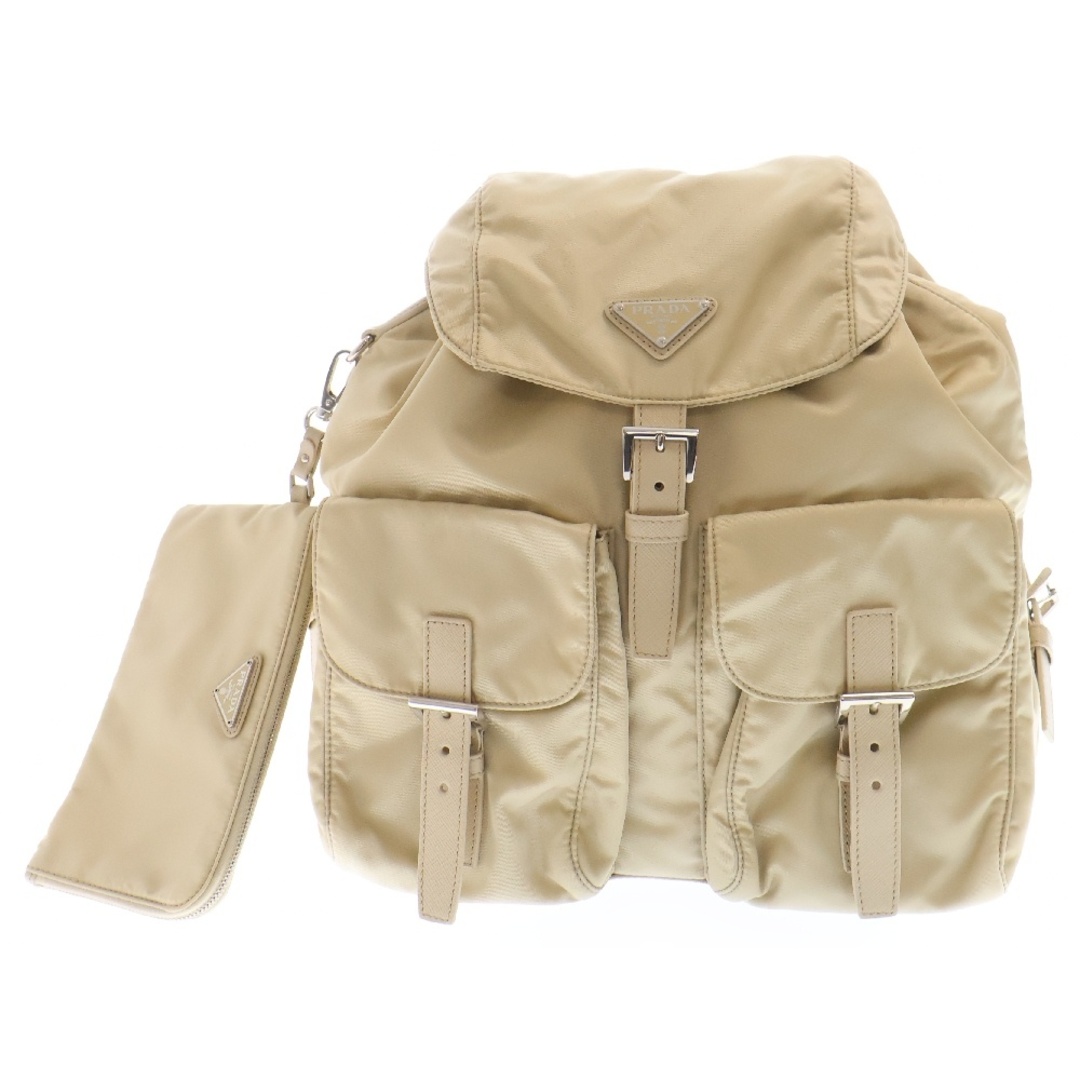 PRADA - PRADA プラダ Re-Nylon リナイロン テスート ベージュ PRADA - PRADA プラダ Re-Nylon リナイロン テスート ベージュ