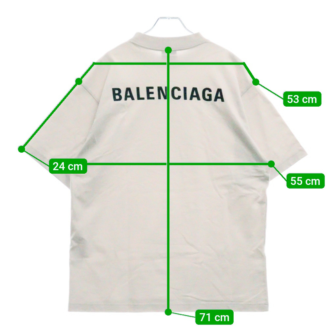 BALENCIAGA - BALENCIAGA バレンシアガ New Balenciaga Back TEE BALENCIAGA - BALENCIAGA バレンシアガ New Balenciaga Back TEE