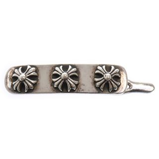 100%正規品 - Hearts Chrome クロムハーツ フローラルクロス レイズド ペンダントトップ、チャーム