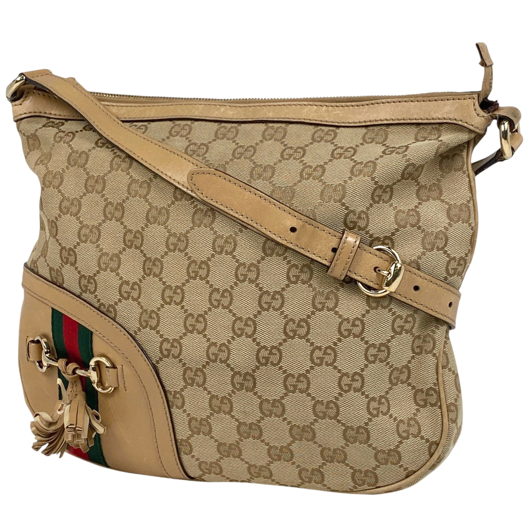 GUCCI - グッチ ホースビット ショルダーバッグ レディース GUCCI - グッチ ホースビット ショルダーバッグ レディース