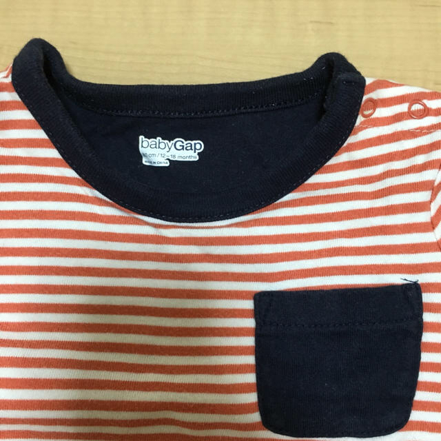 babyGAP(ベビーギャップ)の【美品】baby GAP ロンパース キッズ/ベビー/マタニティのベビー服(~85cm)(ロンパース)の商品写真