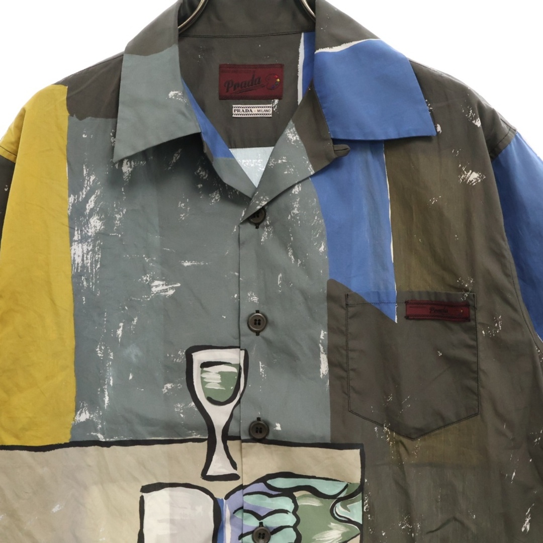 PRADA - PRADA プラダ 17SS UCS276 S162 オープンカラーアロハ PRADA - PRADA プラダ 17SS UCS276 S162 オープンカラーアロハ