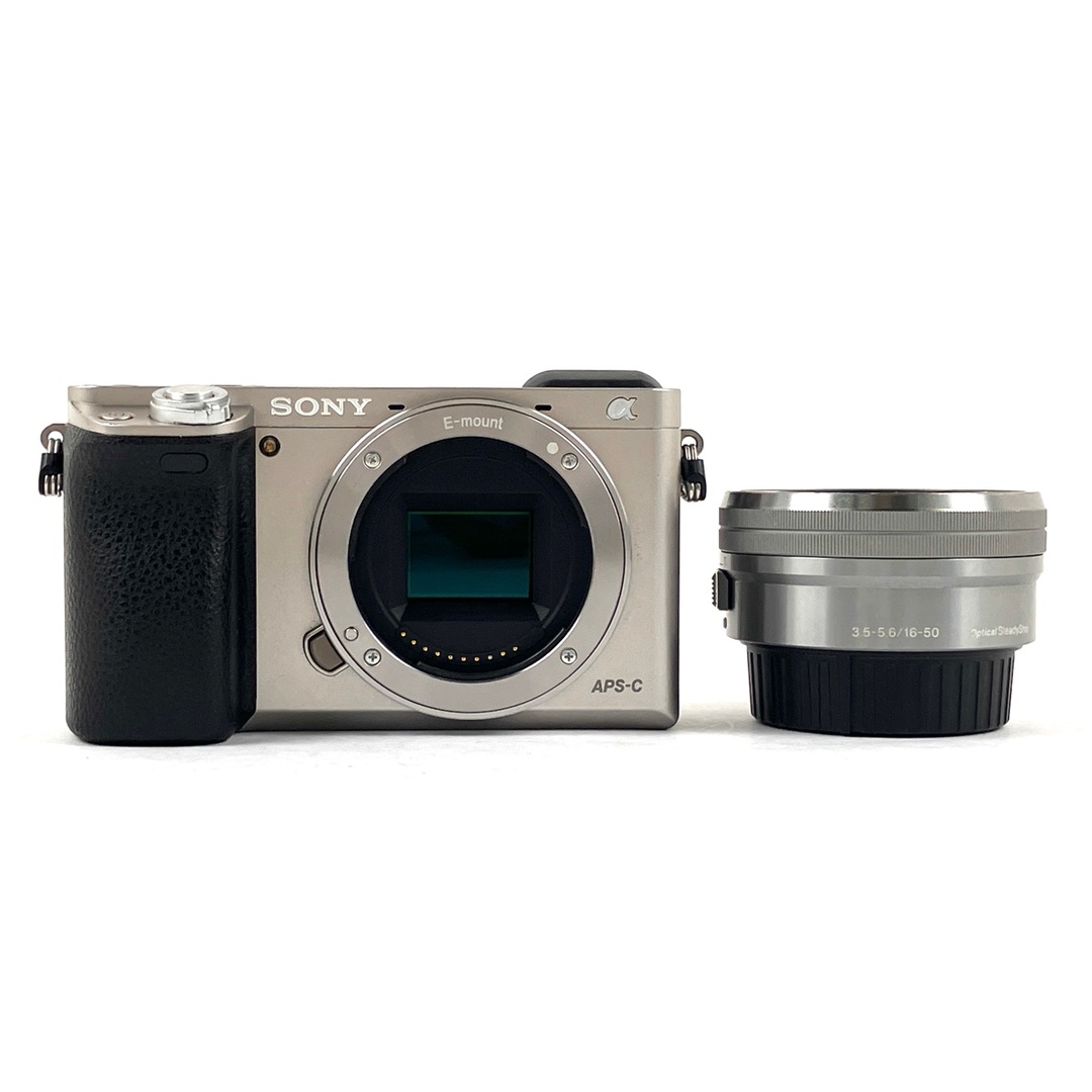 ソニー α6000 パワーズームレンズキット ILCE-6000L S シルバー ソニー α6000 パワーズームレンズキット ILCE-6000L S シルバー