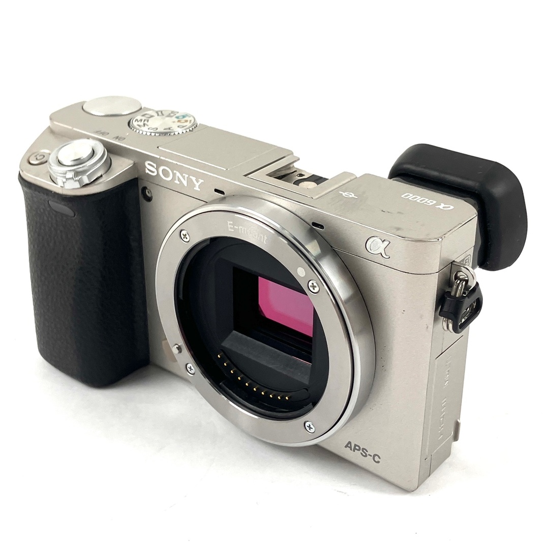 ソニー α6000 パワーズームレンズキット ILCE-6000L S シルバー ソニー α6000 パワーズームレンズキット ILCE-6000L S シルバー