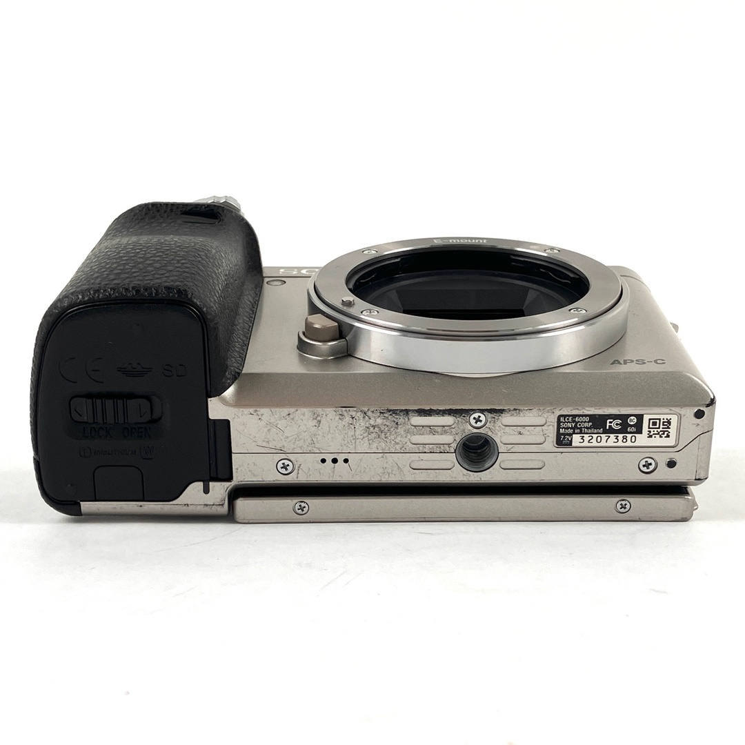 ソニー α6000 パワーズームレンズキット ILCE-6000L S シルバー ソニー α6000 パワーズームレンズキット ILCE-6000L S シルバー