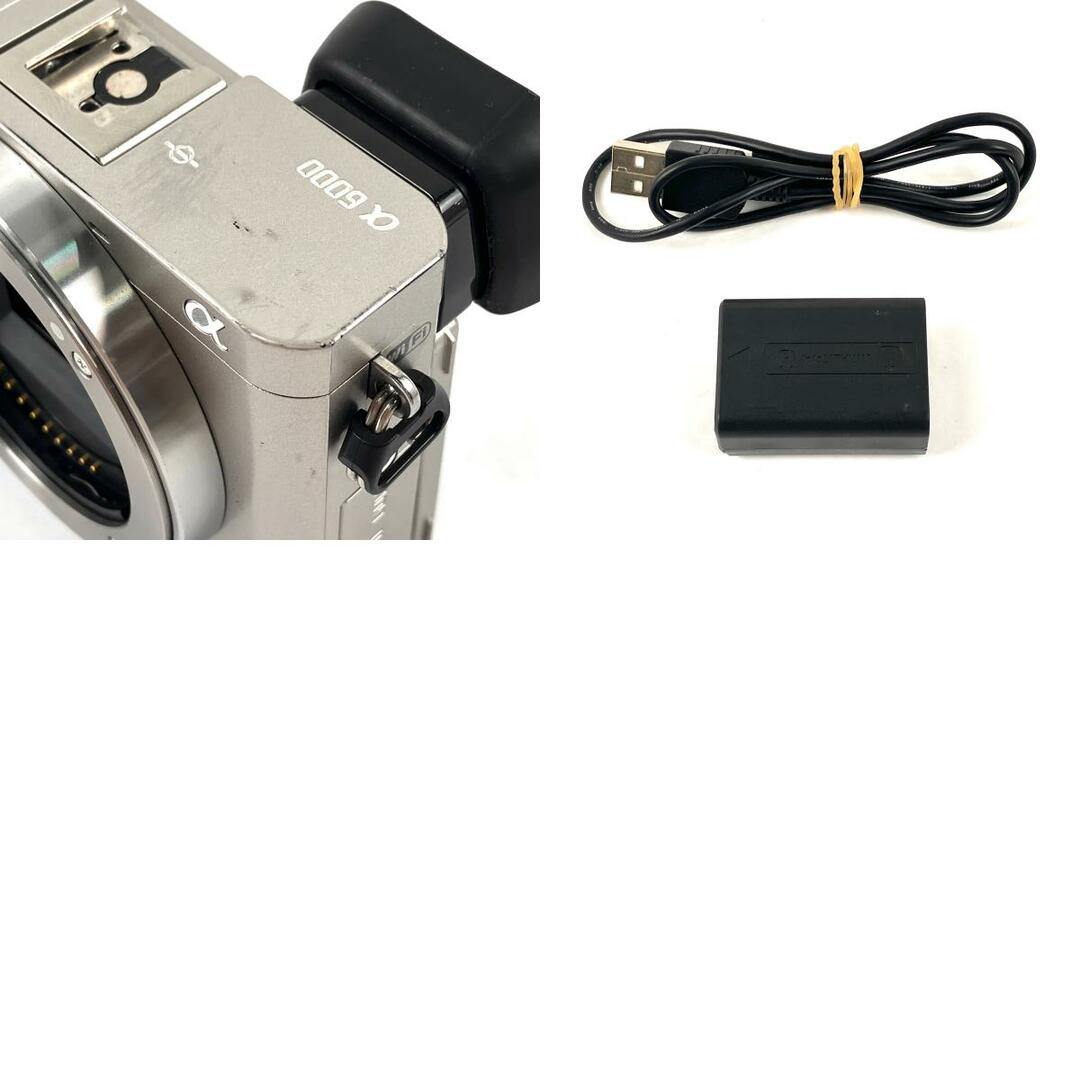 ソニー α6000 パワーズームレンズキット ILCE-6000L S シルバー ソニー α6000 パワーズームレンズキット ILCE-6000L S シルバー