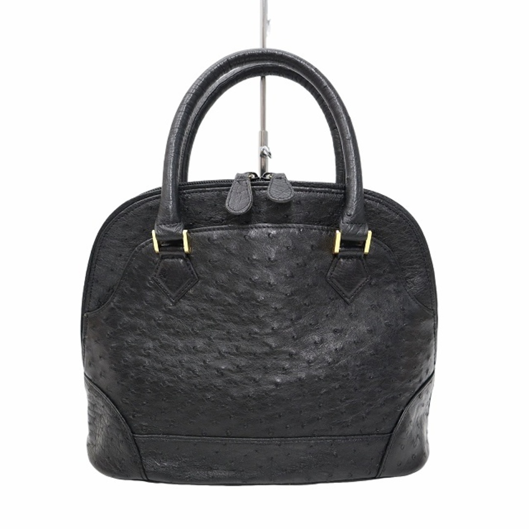 other - Champrose オーストリッチ ハンドバッグ BLACK(ブラック other - Champrose オーストリッチ ハンドバッグ BLACK(ブラック