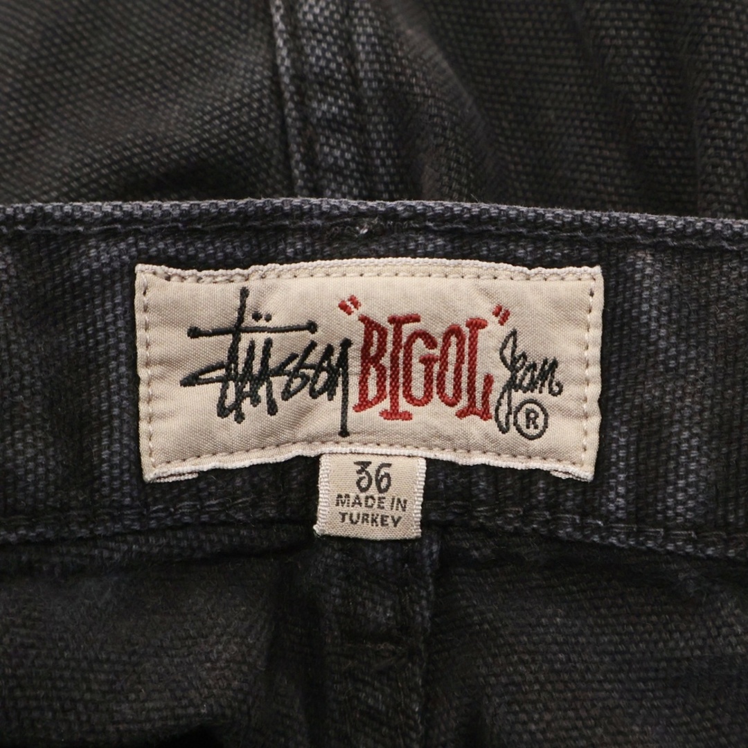 STUSSY - STUSSY ステューシー 22AW Washed Canvas BIGOL Jeans STUSSY - STUSSY ステューシー 22AW Washed Canvas BIGOL Jeans