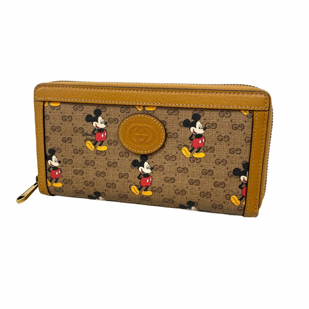 GUCCI - 【5da1186】グッチ 長財布 マイクロGG ミッキー 602532 GUCCI - 【5da1186】グッチ 長財布 マイクロGG ミッキー 602532