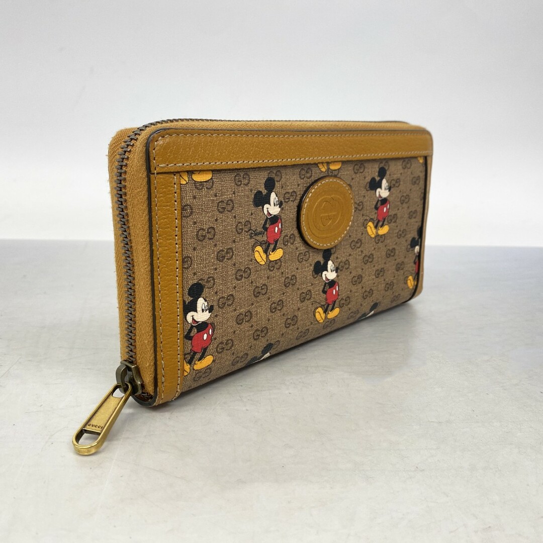 GUCCI - 【5da1186】グッチ 長財布 マイクロGG ミッキー 602532 GUCCI - 【5da1186】グッチ 長財布 マイクロGG ミッキー 602532