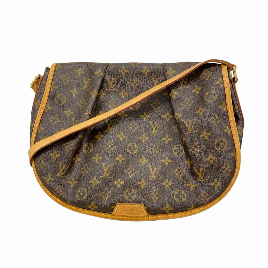 LOUIS VUITTON - ★最終価格★SALE【5db1385】ルイヴィトン ショルダーバッグ モノグラム メニルモンタンMM M40473 ブラウン【中古】レディース