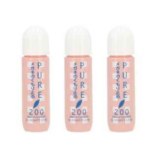 PEARL パール ピュア200 くもり止め 12ml 02003 3本セット(日用品/生活雑貨)
