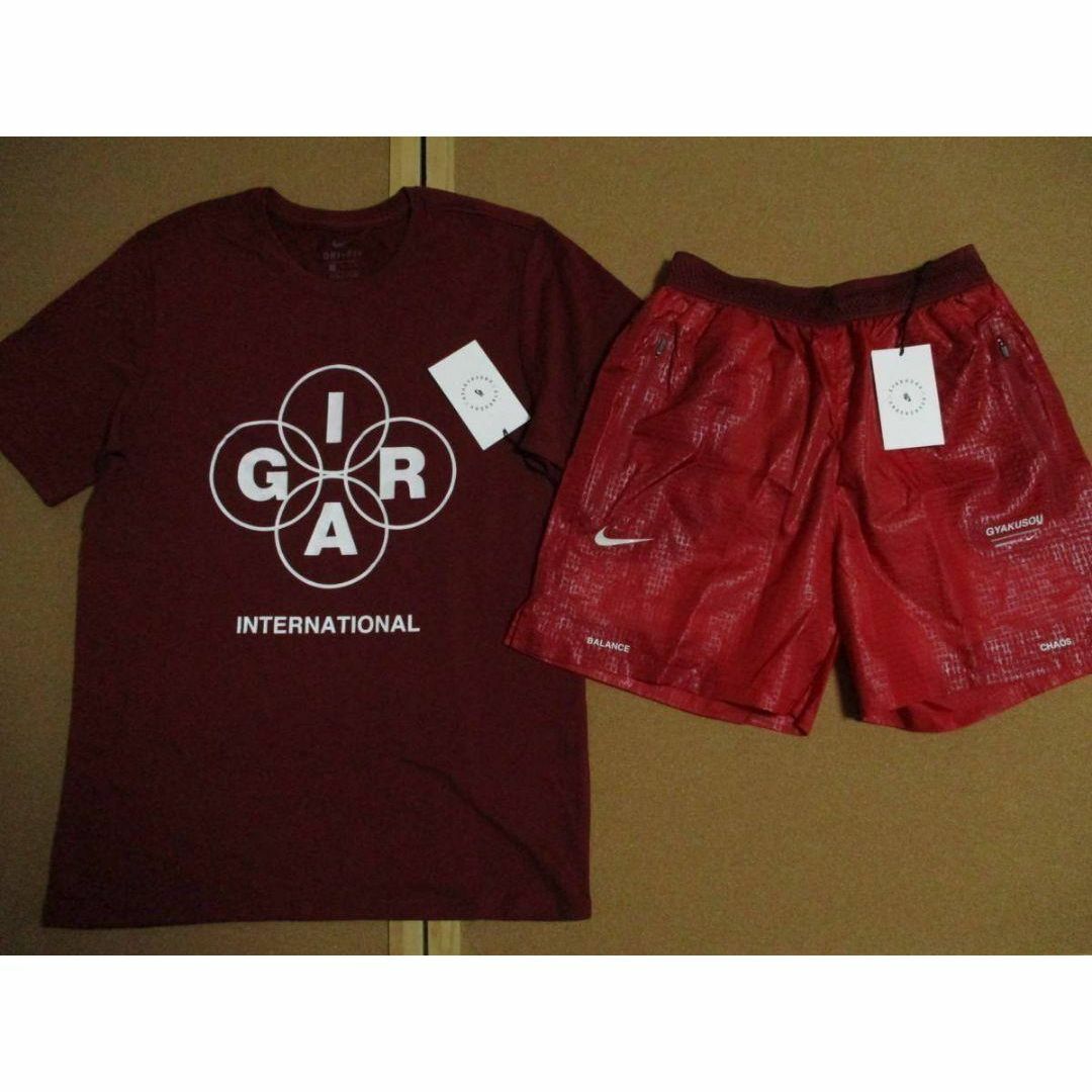 NIKE - 残少 L ナイキ GYAKUSOU ランニング Tシャツ ショーツ NIKE - 残少 L ナイキ GYAKUSOU ランニング Tシャツ ショーツ