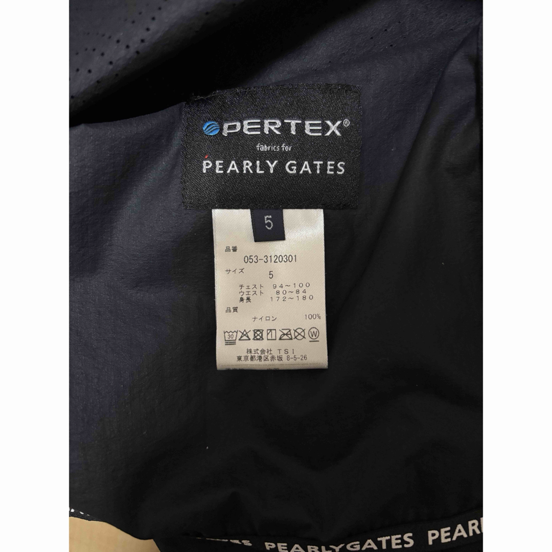 PEARLY GATES - PEARLYGATES アウター ネイビー サイズ5の通販 PEARLY GATES - PEARLYGATES アウター ネイビー サイズ5の通販