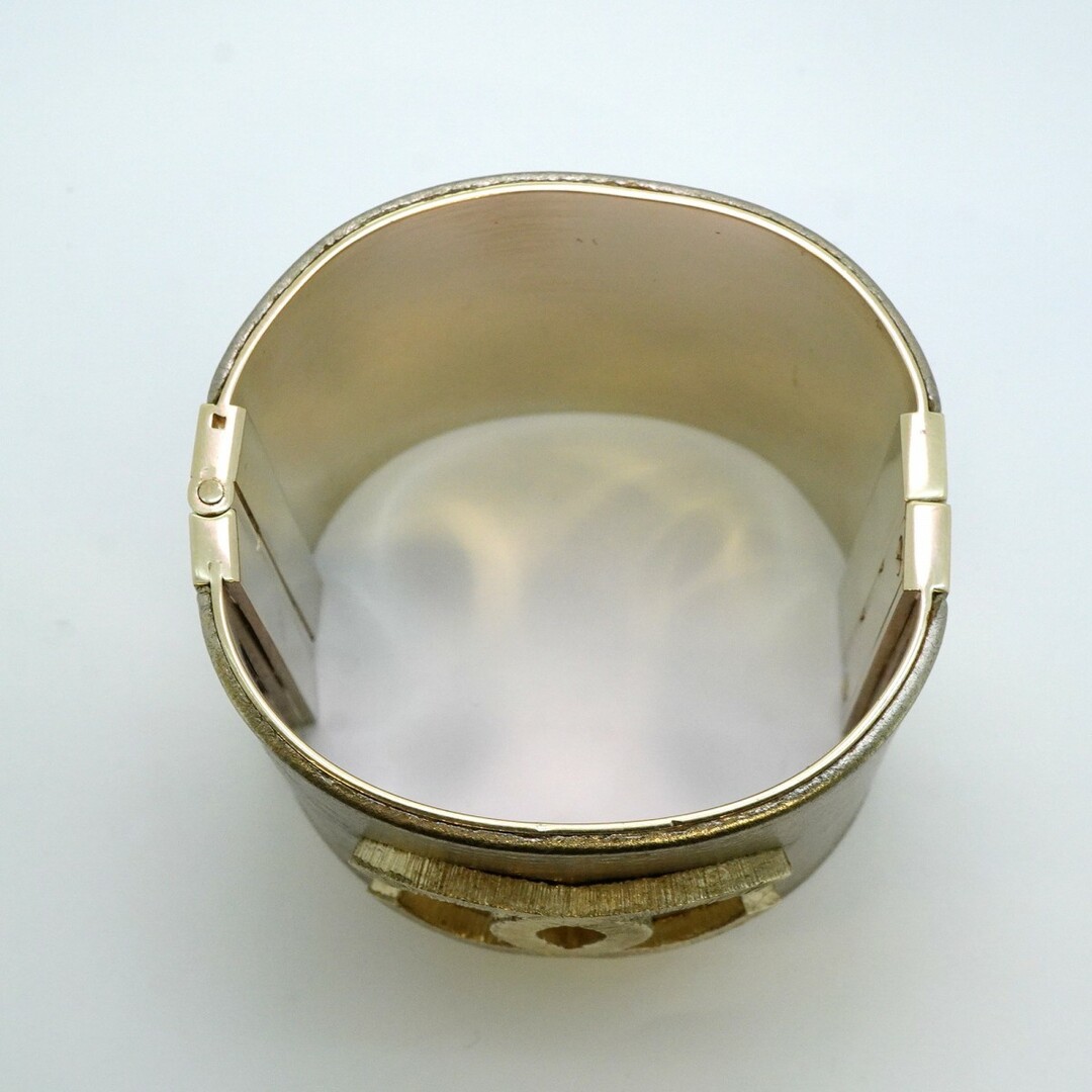 CHANEL - ☆SALE【5jdb0143】シャネル バングル ココマーク GP CHANEL - ☆SALE【5jdb0143】シャネル バングル ココマーク GP