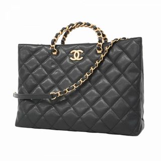 CHANEL - CHANEL スエード トート ハンドバッグ ショルダー CHANEL - CHANEL スエード トート ハンドバッグ ショルダー