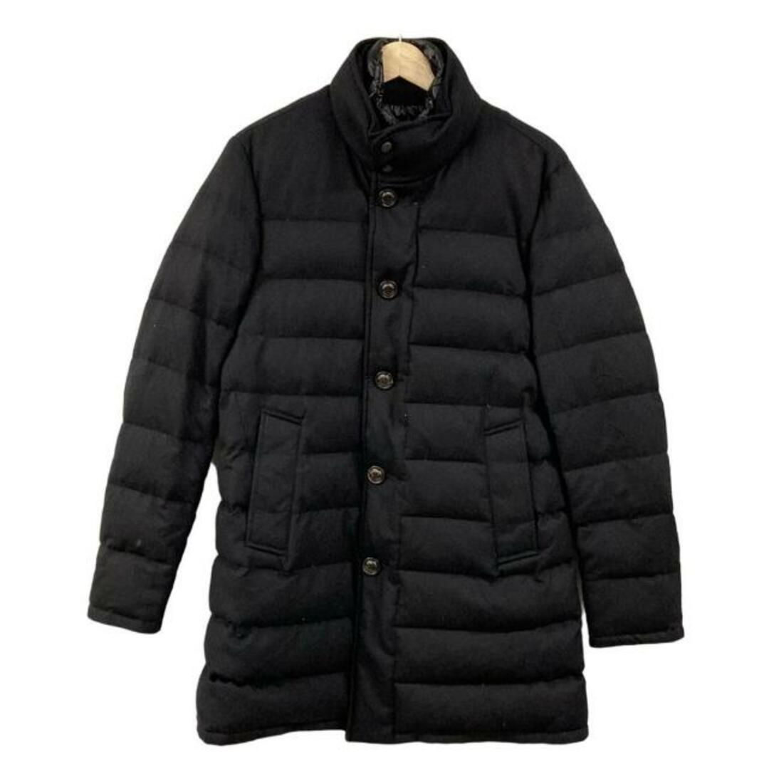 MONCLER - MONCLER(モンクレール) ダウンコート サイズ1 S メンズ VALLIER 黒 長袖/冬