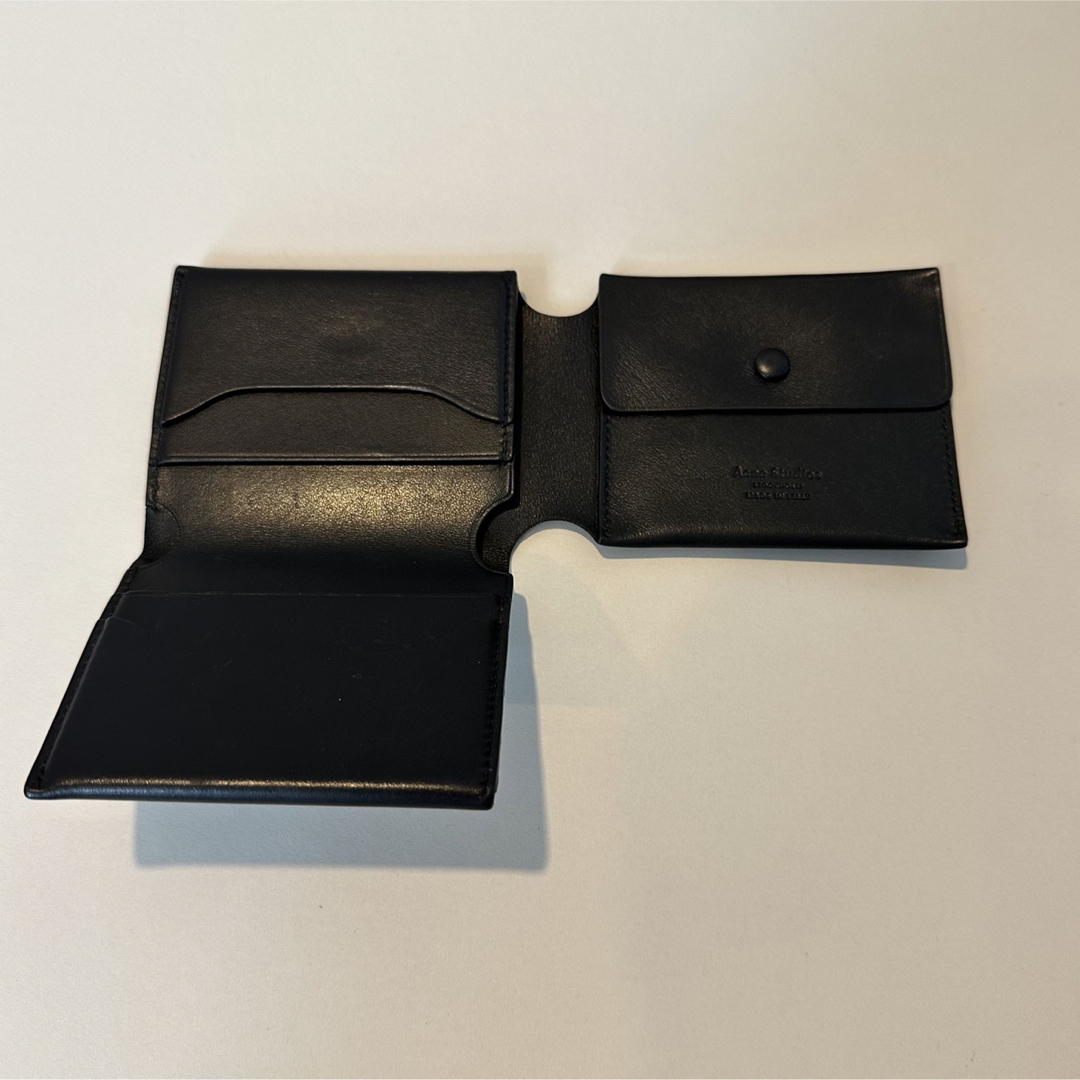 Acne Studios - Acne Studios レザー製三つ折りウォレットの通販 Acne Studios - Acne Studios レザー製三つ折りウォレットの通販