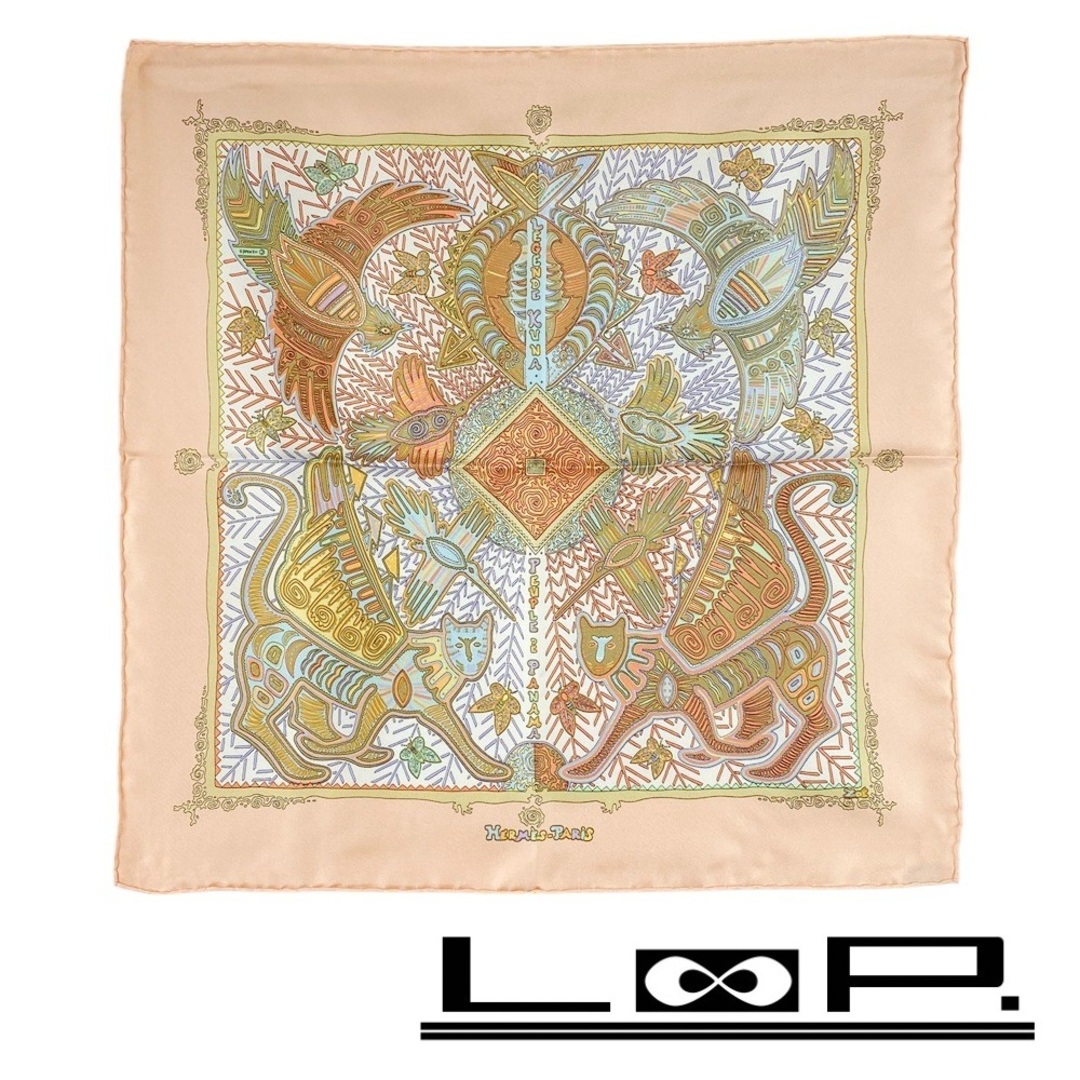 HERMES - □未使用□ エルメス カレ 45 LEGENDE KUNA ミニ HERMES - □未使用□ エルメス カレ 45 LEGENDE KUNA ミニ