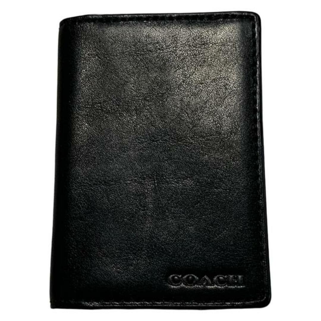 COACH - COACH(コーチ) 名刺入れ - 黒 レザーの通販 by ブラン COACH - COACH(コーチ) 名刺入れ - 黒 レザーの通販 by ブラン
