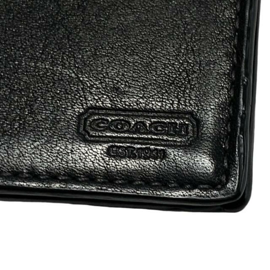 COACH - COACH(コーチ) 名刺入れ - 黒 レザーの通販 by ブラン COACH - COACH(コーチ) 名刺入れ - 黒 レザーの通販 by ブラン