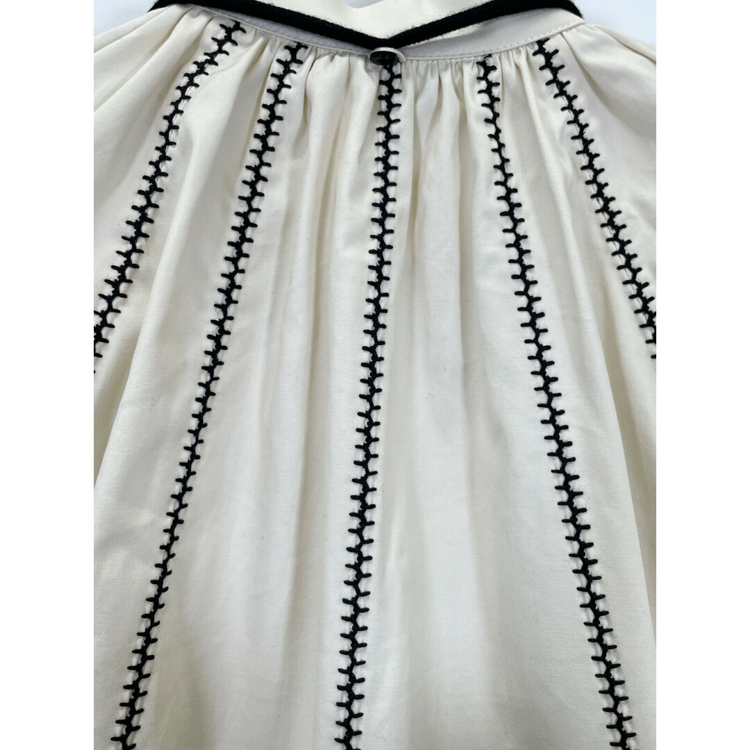 Max Mara - マックスマーラ アイボリー 24SS コットン ツイル ショート ドレス 34 Max Mara - マックスマーラ アイボリー 24SS コットン ツイル ショート ドレス 34