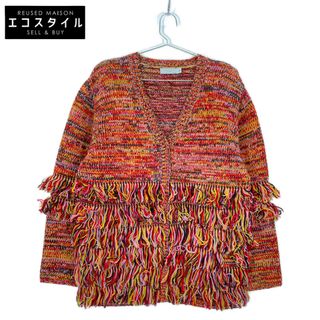 Stella McCartney - ステラマッカートニー マルチカラー フリンジカーディガン Stella McCartney - ステラマッカートニー マルチカラー フリンジカーディガン