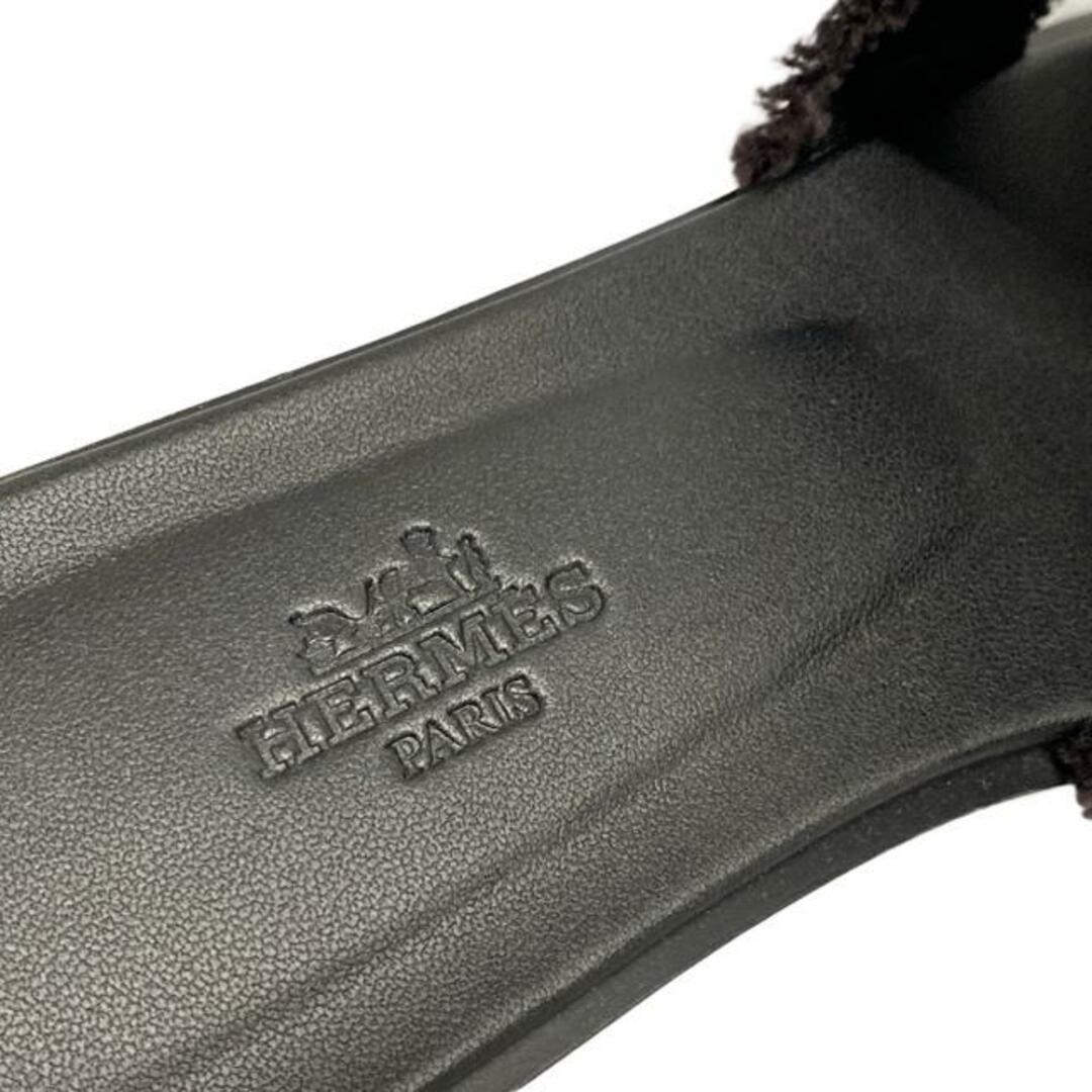 HERMES - HERMES(エルメス) サンダル 37 レディース美品 オラン HERMES - HERMES(エルメス) サンダル 37 レディース美品 オラン