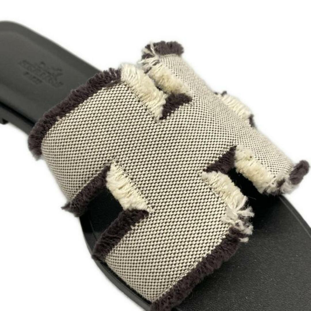 HERMES - HERMES(エルメス) サンダル 37 レディース美品 オラン HERMES - HERMES(エルメス) サンダル 37 レディース美品 オラン