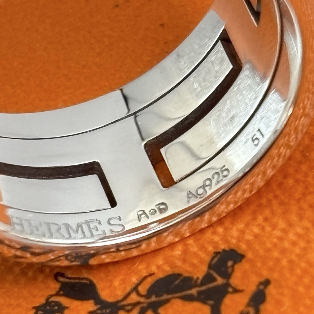 HERMES - 【新品磨き】HERMES | エルメス ムーブアッシュ リング HERMES - 【新品磨き】HERMES | エルメス ムーブアッシュ リング