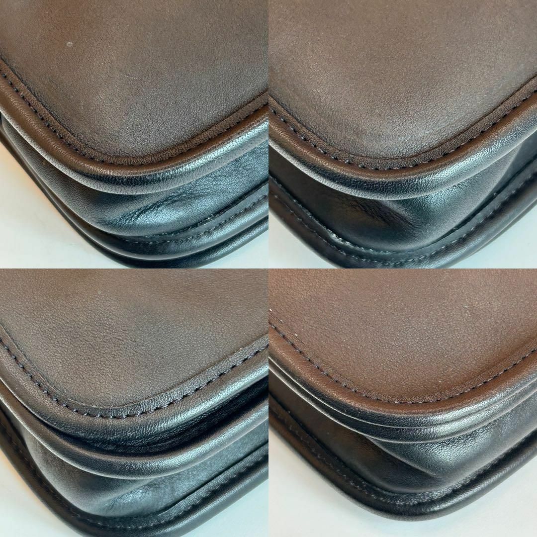 COACH - 美品】オールドコーチ レザー ターンロック ポケット COACH - 美品】オールドコーチ レザー ターンロック ポケット