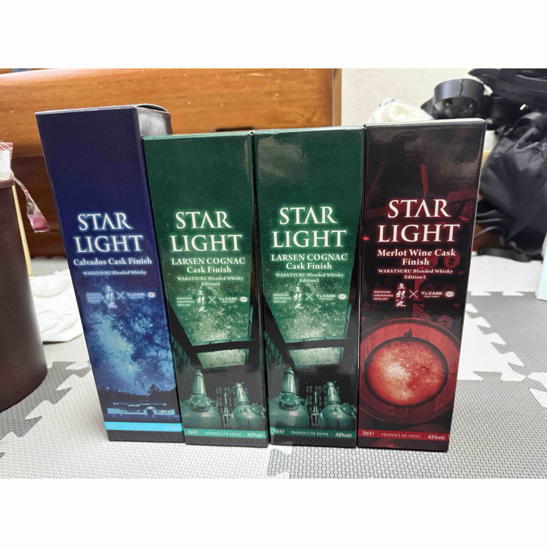 若鶴酒造 - 三郎丸 STAR LIGHT Y'sカスク 3種類 4本の通販 by 若鶴酒造 - 三郎丸 STAR LIGHT Y'sカスク 3種類 4本の通販 by