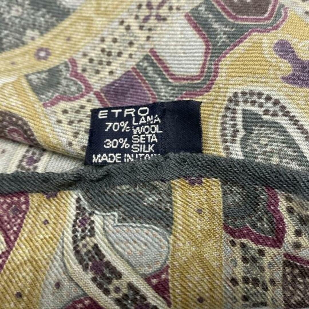 ETRO - ETRO(エトロ) ストール(ショール) - ダークグリーン ETRO - ETRO(エトロ) ストール(ショール) - ダークグリーン