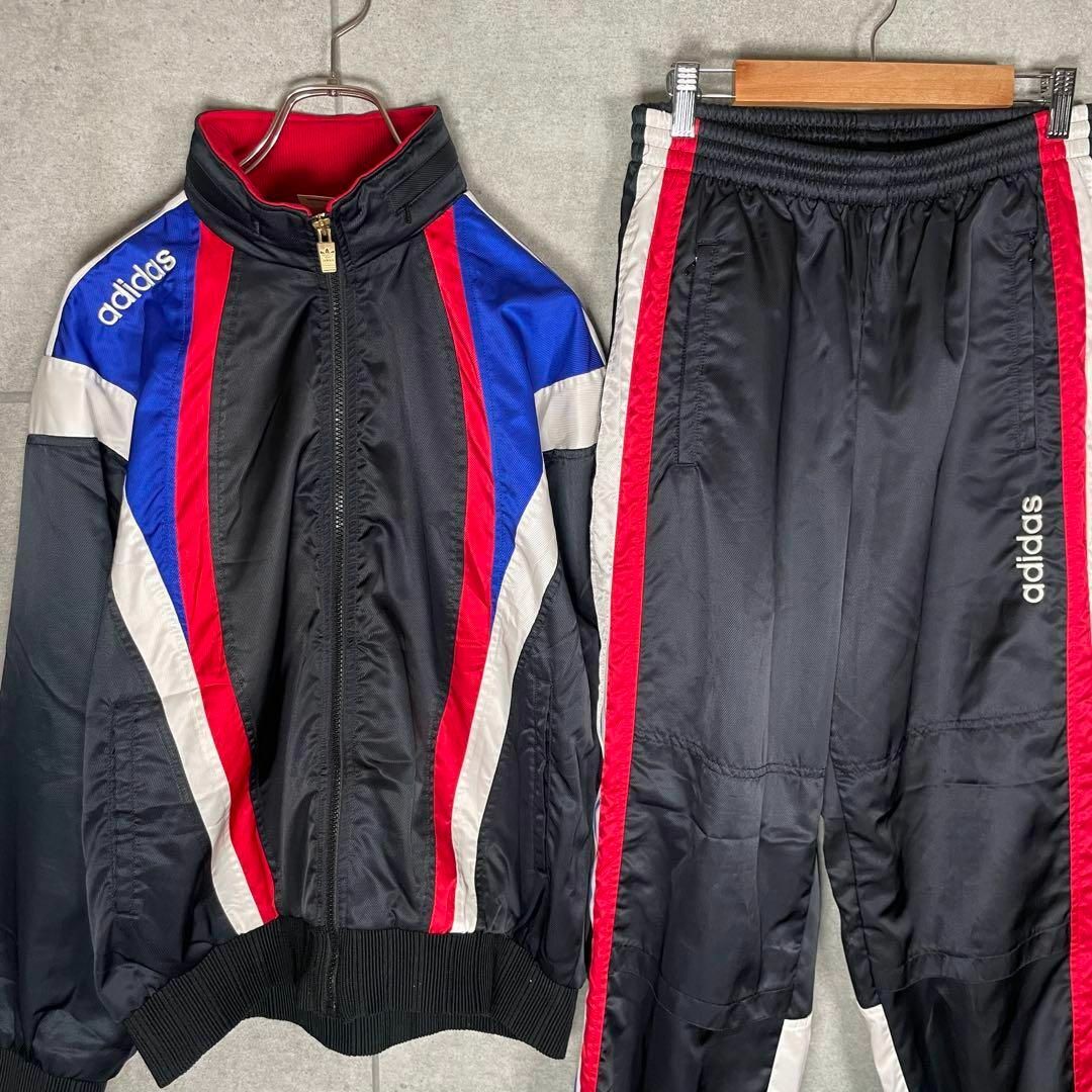 adidas - アディダス セットアップ トラックジャケット 90s adidas - アディダス セットアップ トラックジャケット 90s