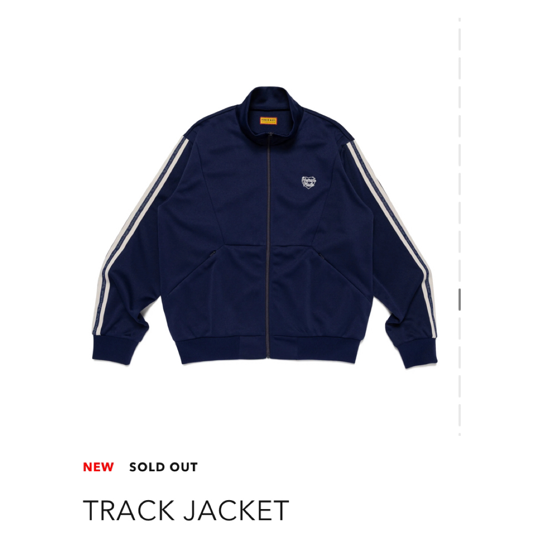 HUMAN MADE - 新品 未着 未使用 L HUMAN MADE TRACK JACKET HUMAN MADE - 新品 未着 未使用 L HUMAN MADE TRACK JACKET