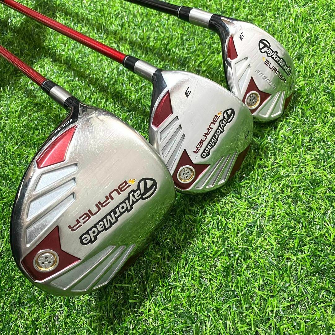 TaylorMade - テーラーメイド バーナー ゴルフセット 10本 左 TaylorMade - テーラーメイド バーナー ゴルフセット 10本 左