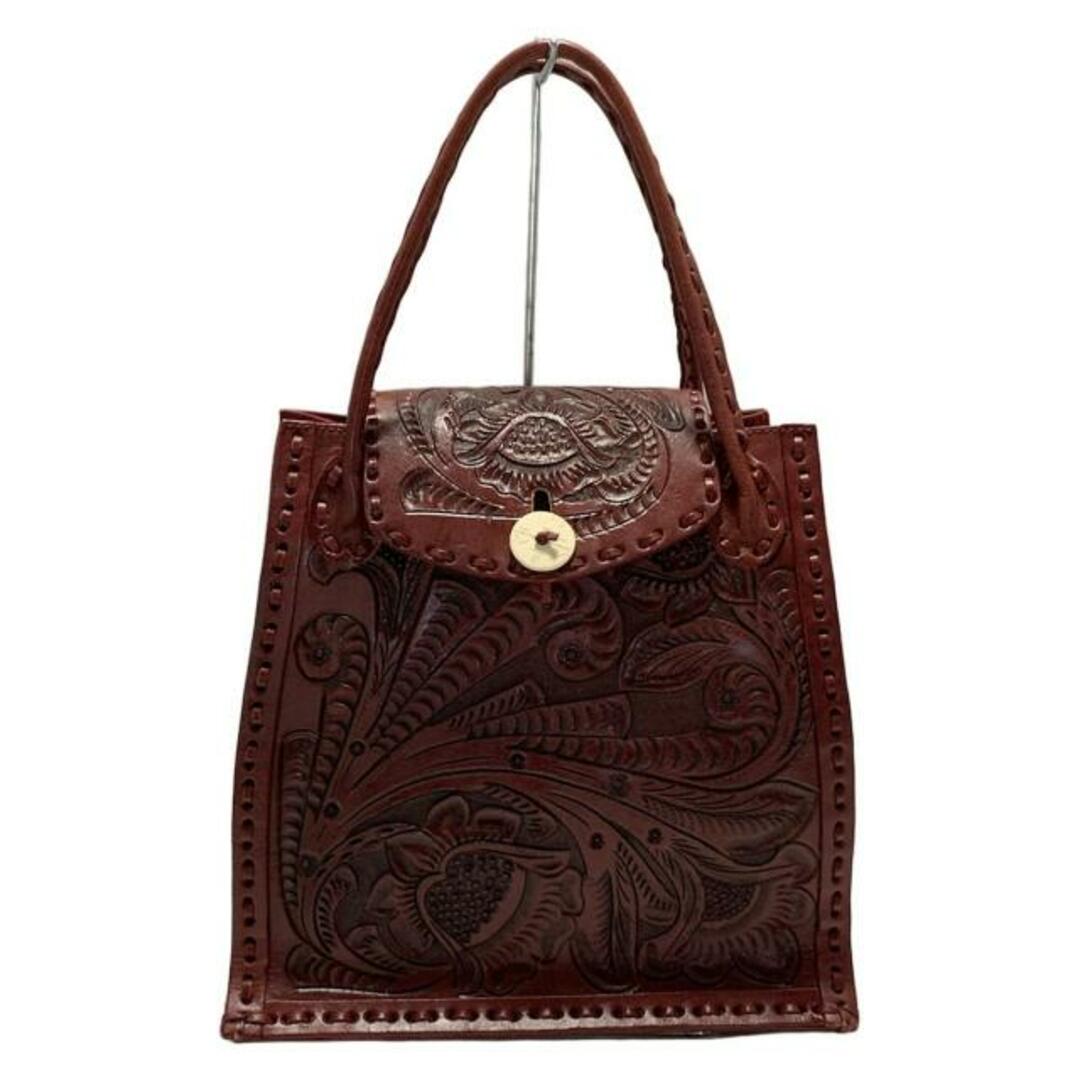 Carving Tribes(カービングトライブス) ハンドバッグ美品 Carving Tribes(カービングトライブス) ハンドバッグ美品
