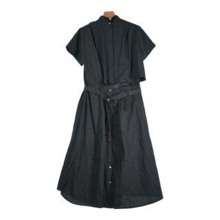 sacai - sacai 20AW 長袖ジップ ドッキングワンピース シャツ sacai - sacai 20AW 長袖ジップ ドッキングワンピース シャツ