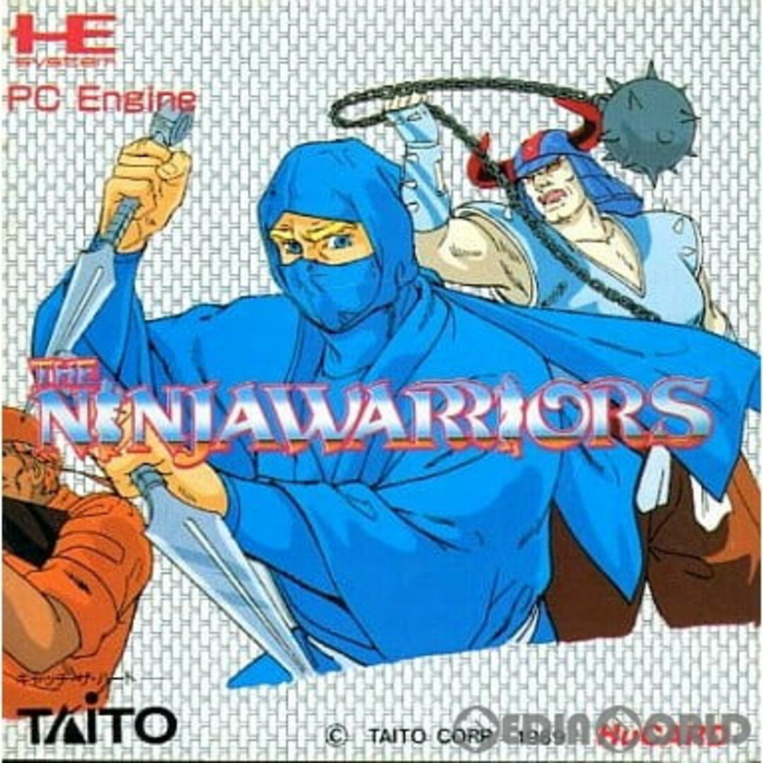 TAITO(タイトー)のPCエンジン ソフト THE NINJA WARRIORS(ニンジャウォーリアーズ)(Huカード) タイトー エンタメ/ホビーのゲームソフト/ゲーム機本体(家庭用ゲームソフト)の商品写真