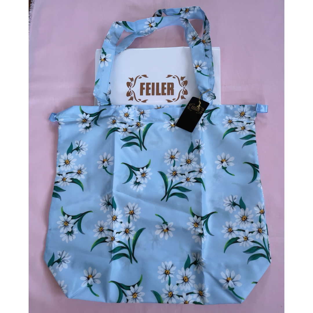FEILER - 新品・未使用☆フェイラー バッグカバー ホワイト FEILER - 新品・未使用☆フェイラー バッグカバー ホワイト
