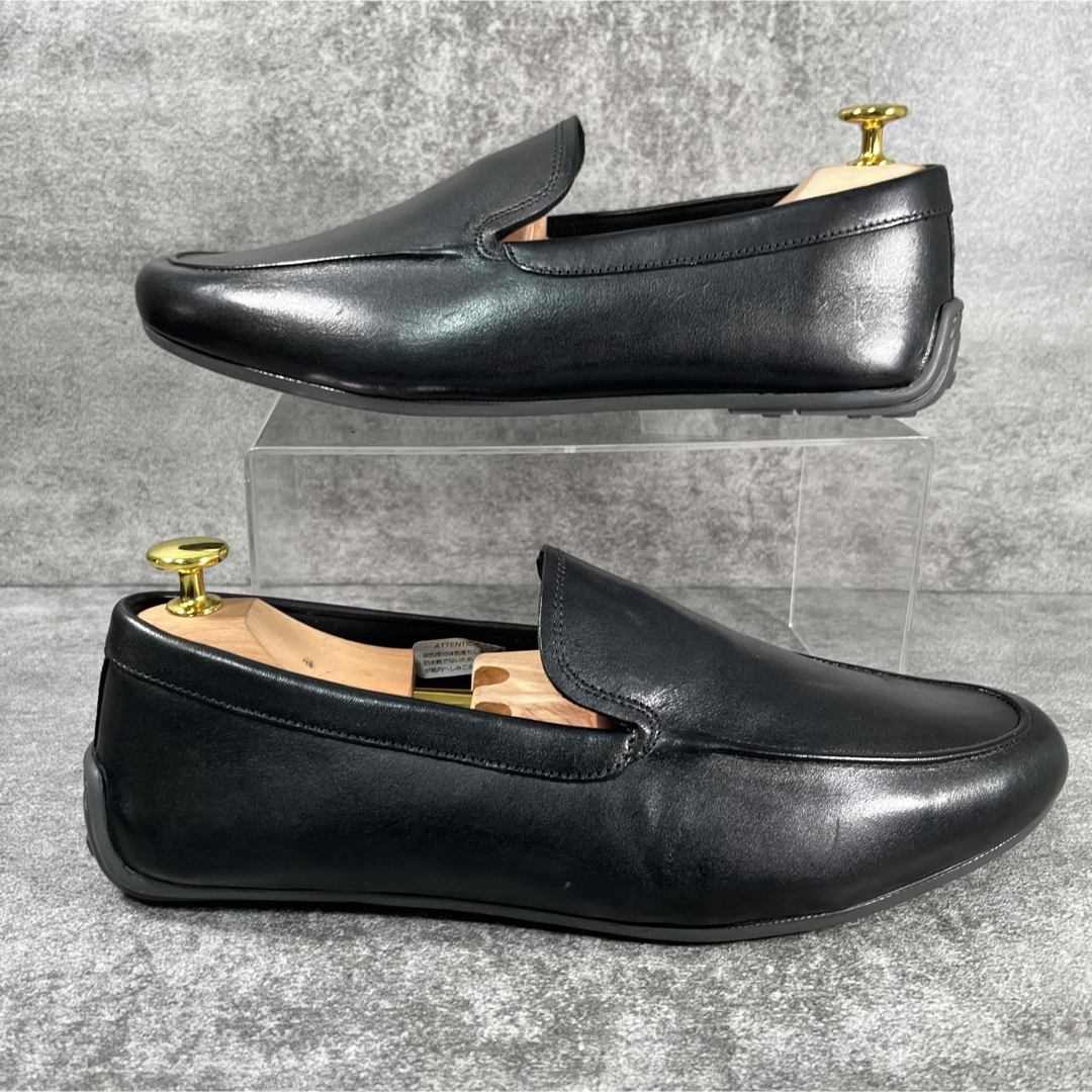 Clarks - 未使用級 Clarks クラークス レザー スリッポン 革靴 Clarks - 未使用級 Clarks クラークス レザー スリッポン 革靴