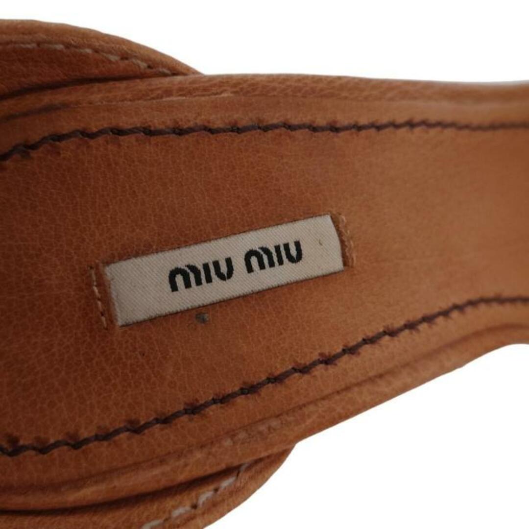 MIU MIU - miumiu(ミュウミュウ) パンプス 35 レディース MIU MIU - miumiu(ミュウミュウ) パンプス 35 レディース