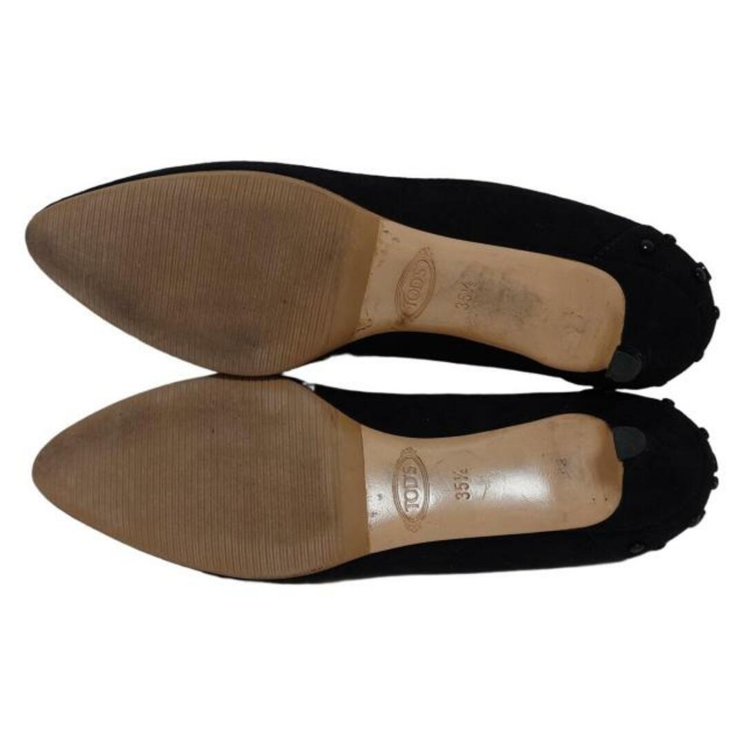 TOD'S - TOD'S(トッズ) パンプス 35 1/2 レディース - 黒 TOD'S - TOD'S(トッズ) パンプス 35 1/2 レディース - 黒